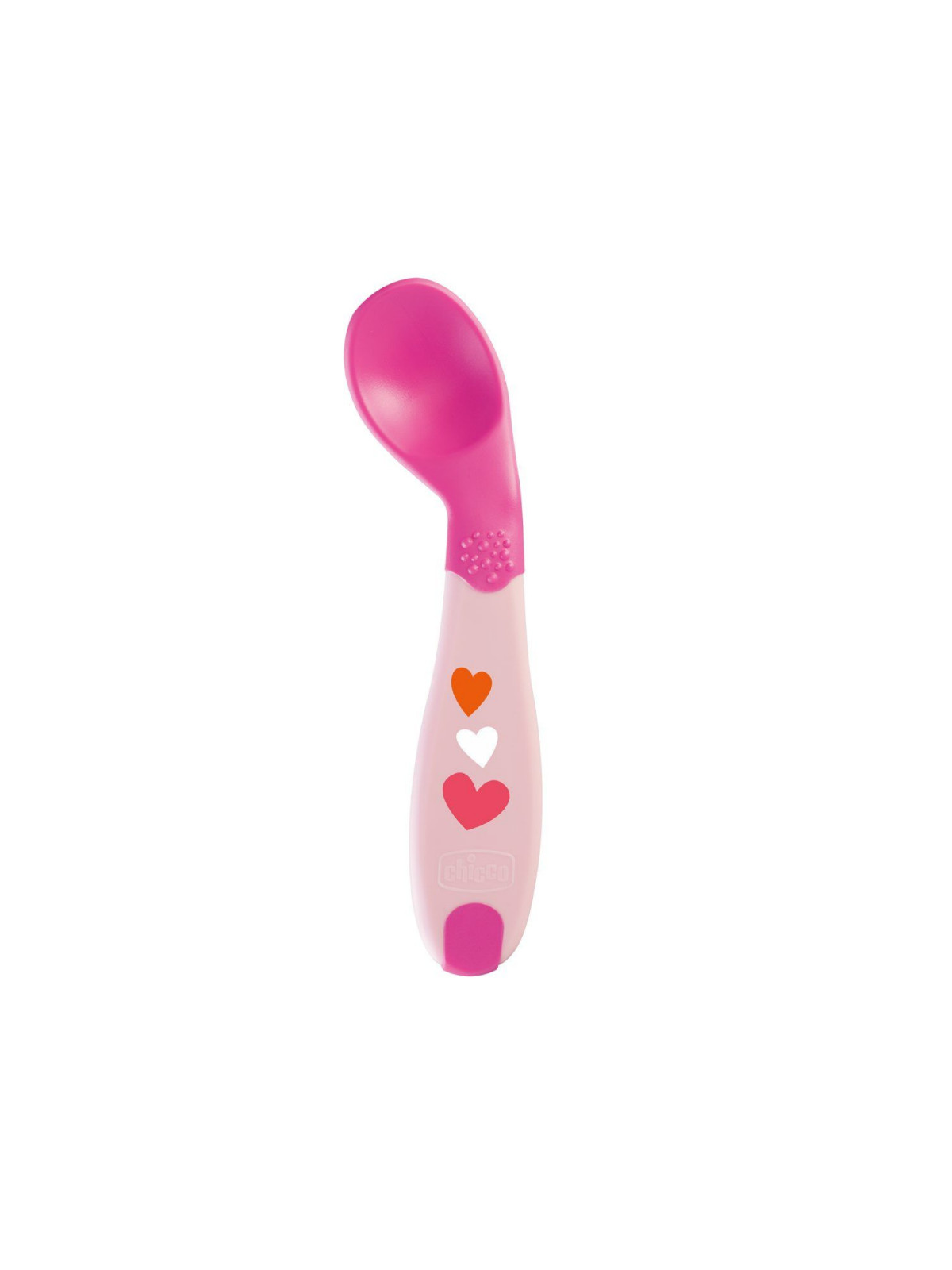 Cucchiaino angolato baby's first spoon  rosa - Chicco