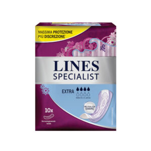 Lines specialist extra assorbenti per le perdite urinarie - 10 pz - Lines