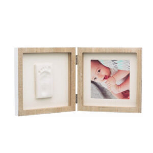 Portafoto in legno square frame wooden  (con kit calco) - Baby art