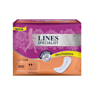 Lines specialist mini assorbenti per le perdite urinarie - 18 pz - Lines