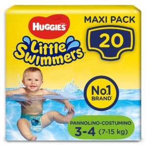 Huggies little swimmers taglia 3-4 (7-15 kg) - 20 pz - Huggies