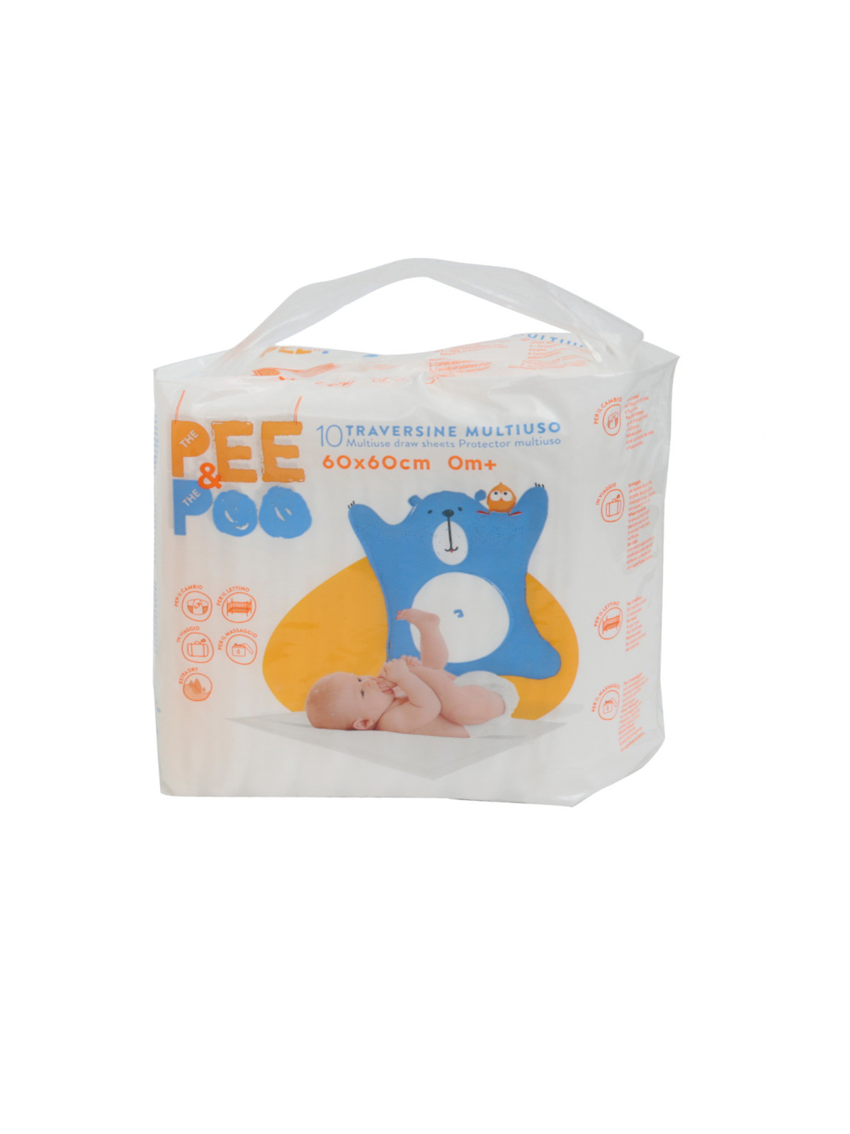 Pee&Poo Traversine 60×60 - Bimbostore