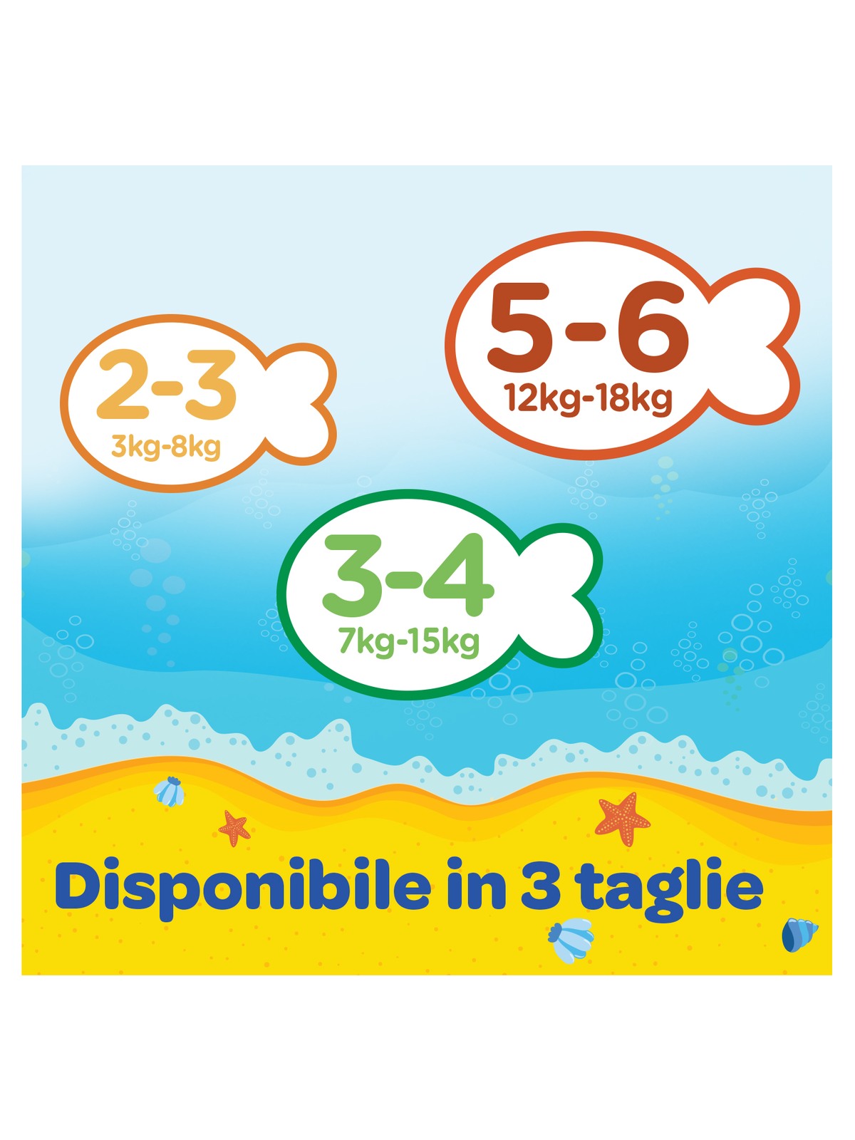 Huggies little swimmers taglia 2-3 (3-8 kg) - 20 pz - Huggies