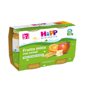 Hipp - omogeneizzato frutta mista con cereali 2x125g - Hipp