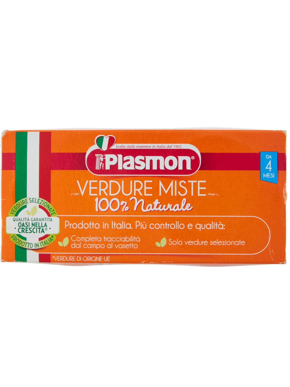 Plasmon - omogeneizzato verdure miste - 2x80g - PLASMON