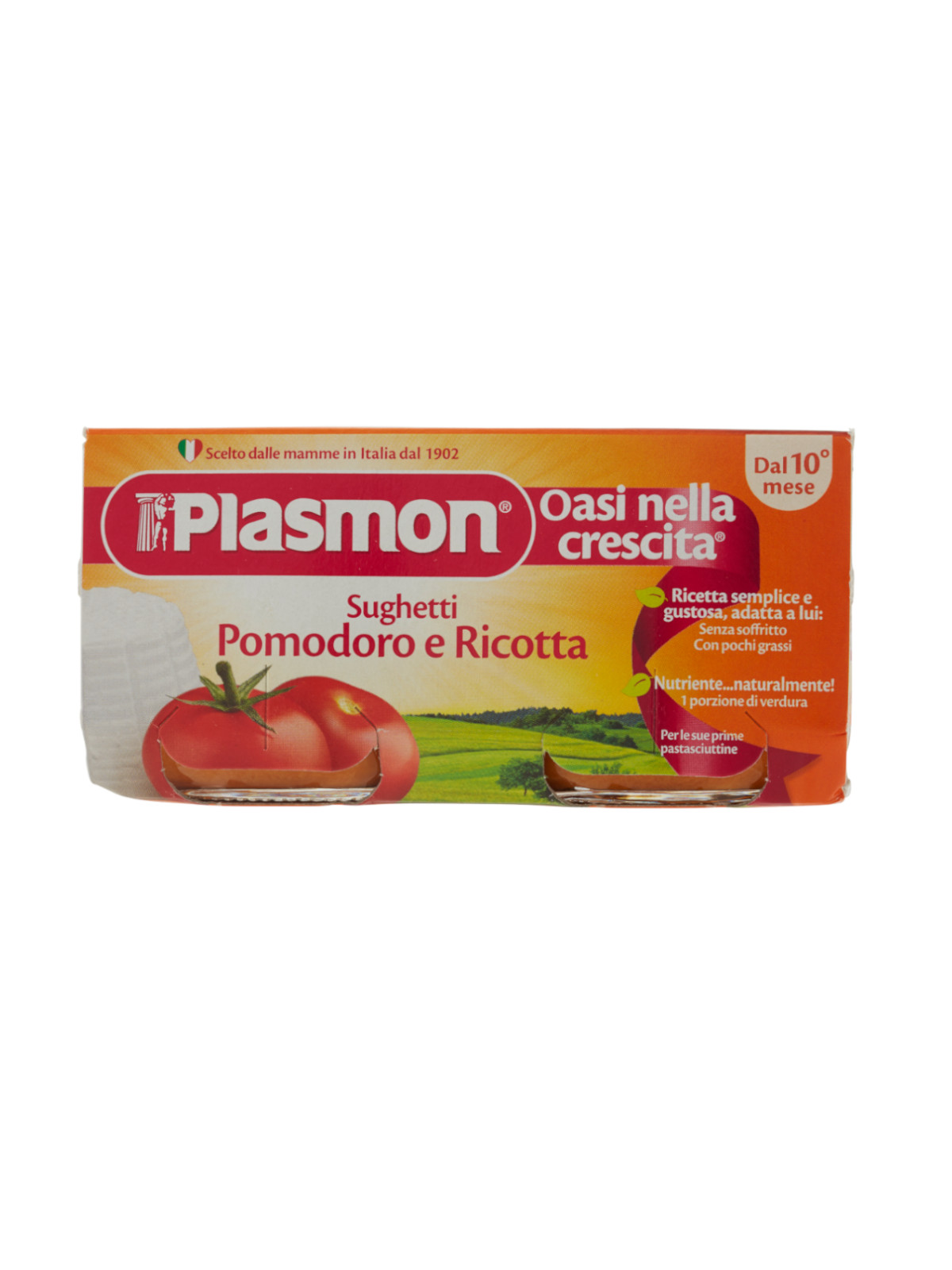 Plasmon - sughetto - pomodoro e ricotta - 2x80g - PLASMON