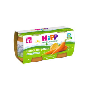 Hipp - omogeneizzato carote con patate 2x80g - Hipp