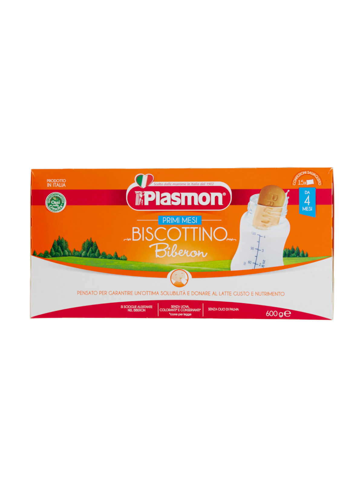 Plasmon - biscotto plasmon 600gr biberon pof - 600g - PLASMON