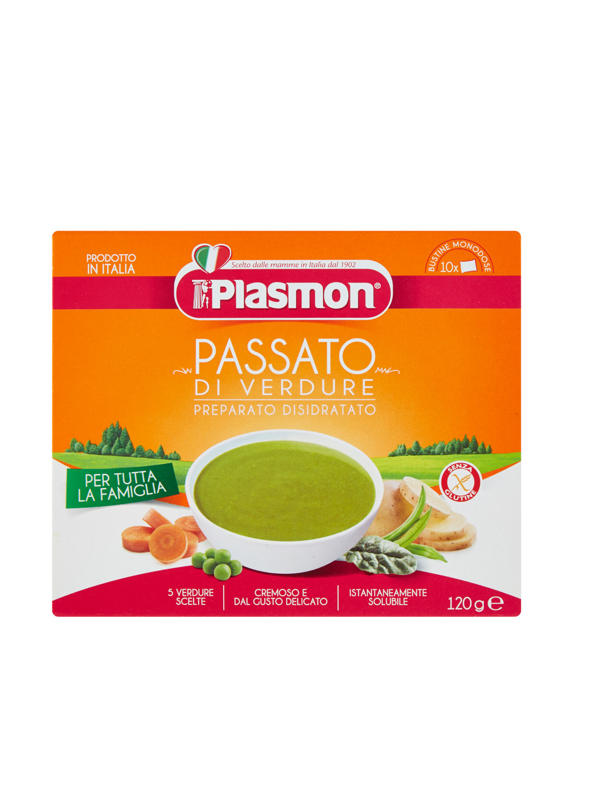 Plasmon - verdure dry - passato di verdura - 120g - PLASMON