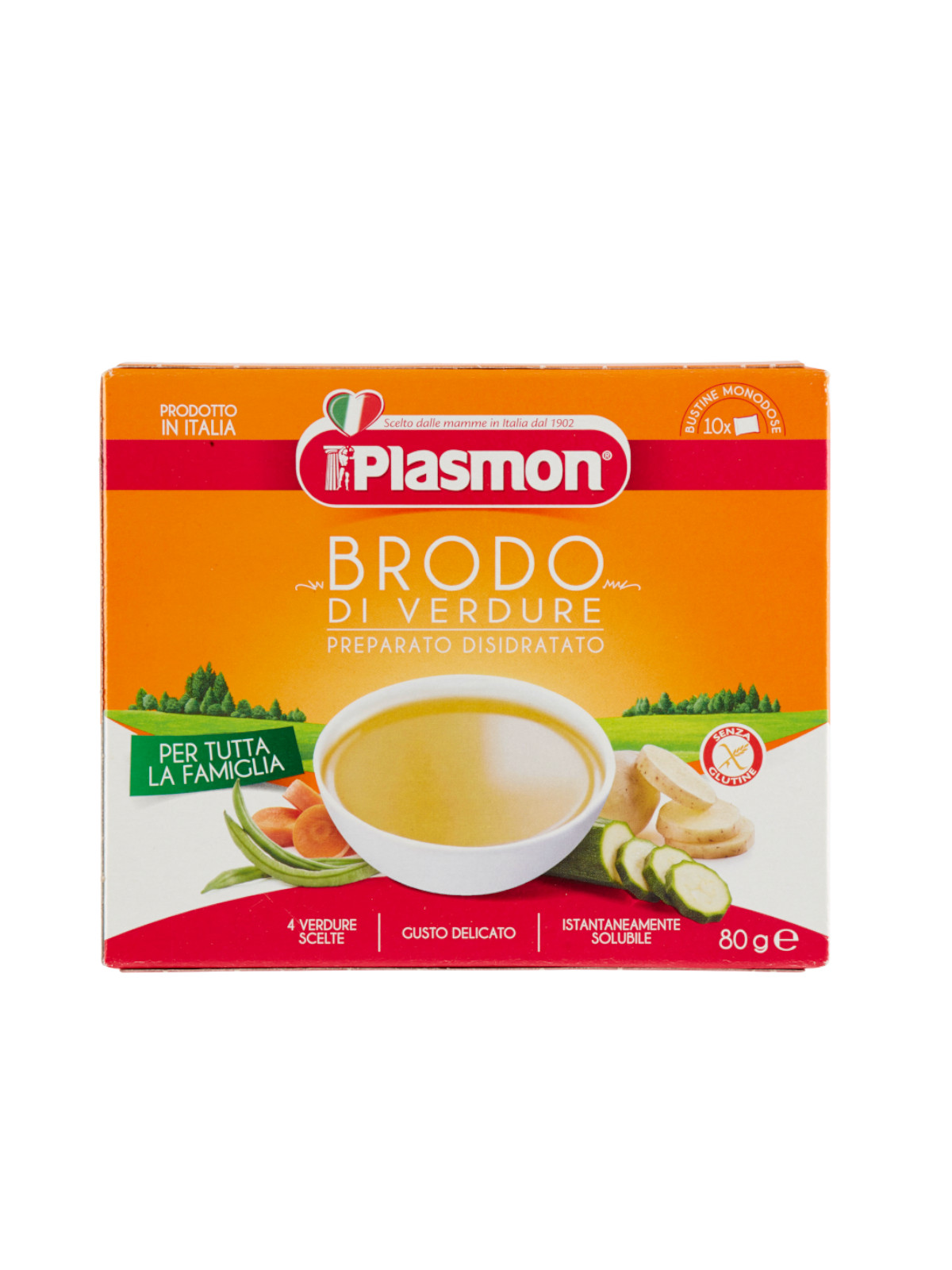 Plasmon - verdure dry - brodo verdura - 80g - PLASMON