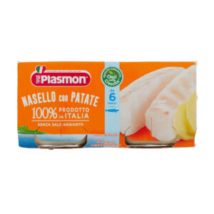 Plasmon - omogeneizzato nasello - patate - 2x80g - Plasmon