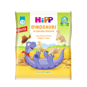 Snack dinosauri di cereali antichi 30 gr - Hipp