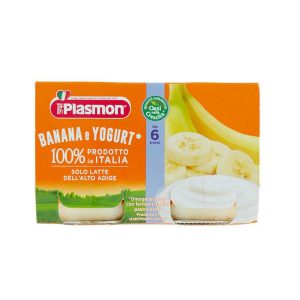 Plasmon - omo yogurt banana - 2x120g - PLASMON