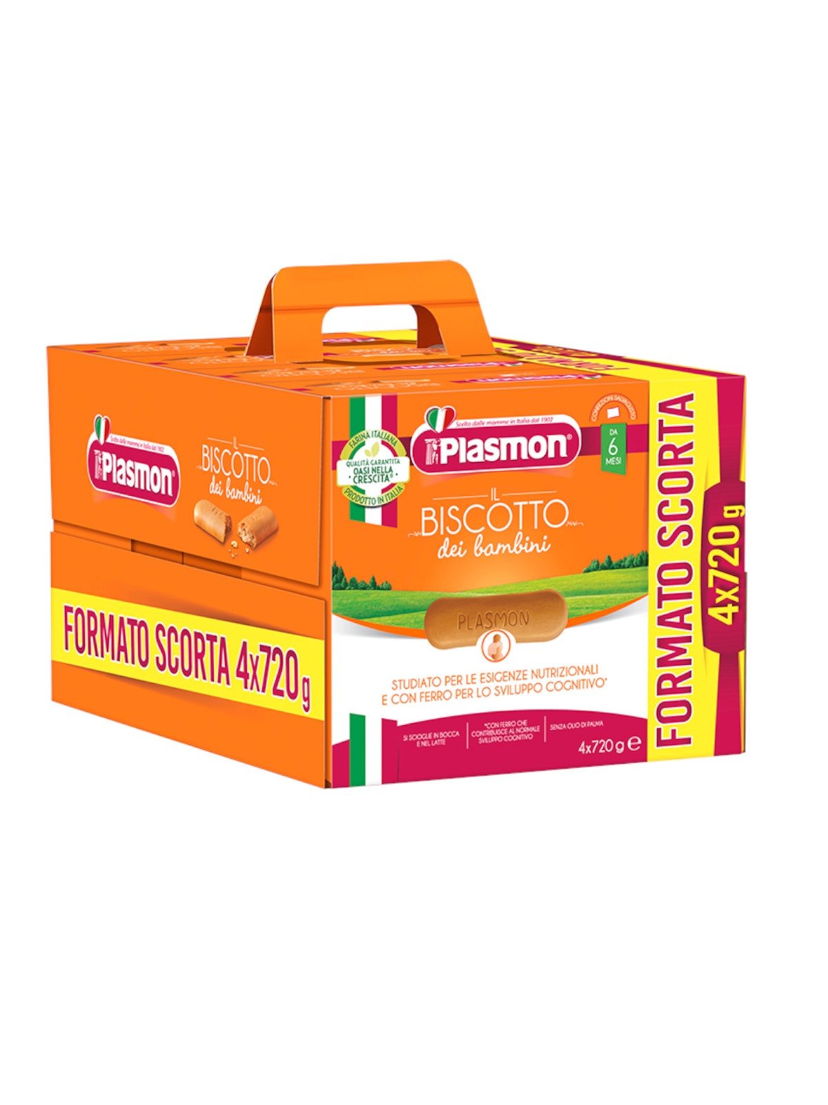 Plasmon - Biscotto Classico 4x720g - Bimbostore