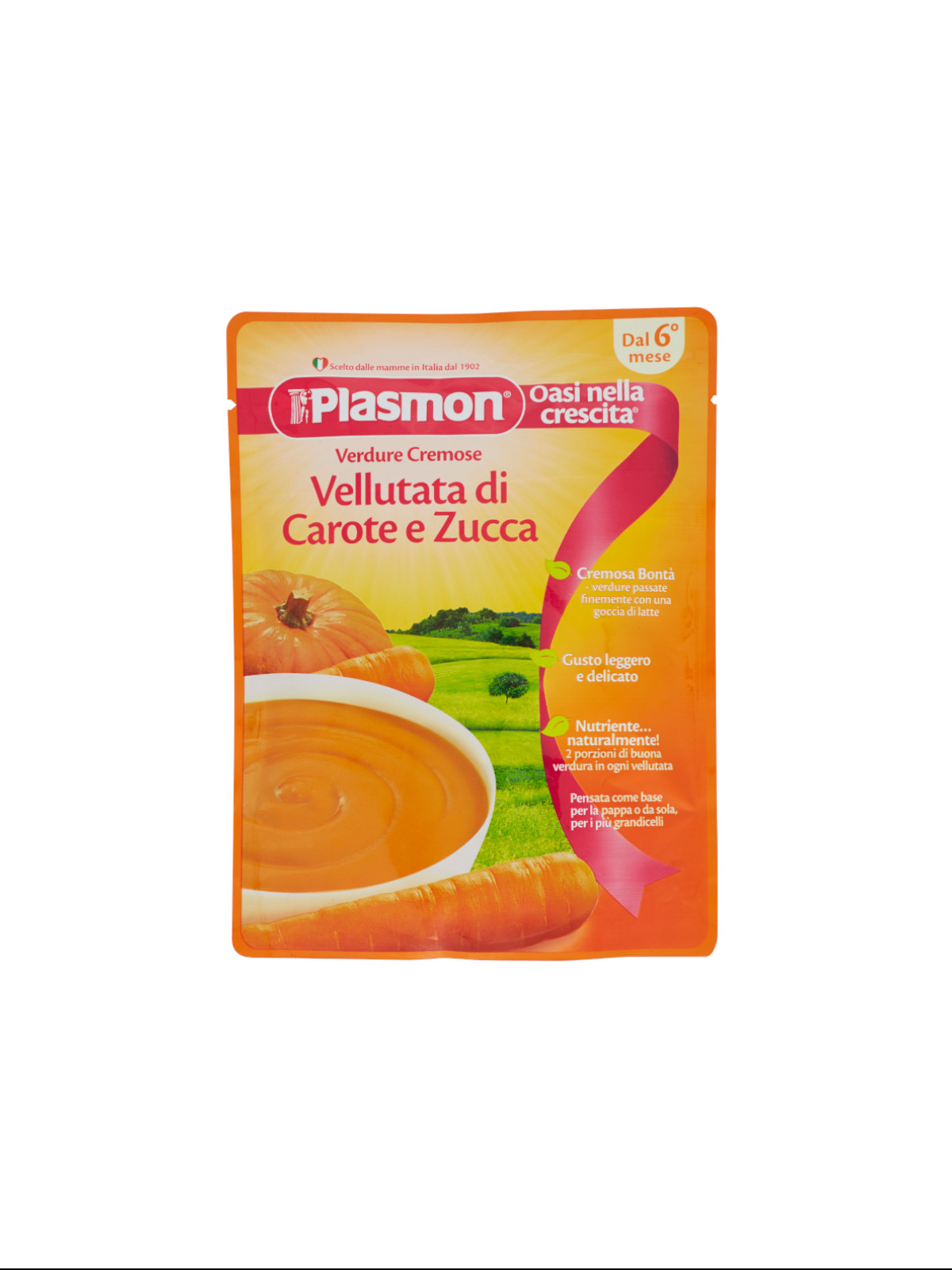Plasmon -  vellutata carote e zucca  - 180g - PLASMON