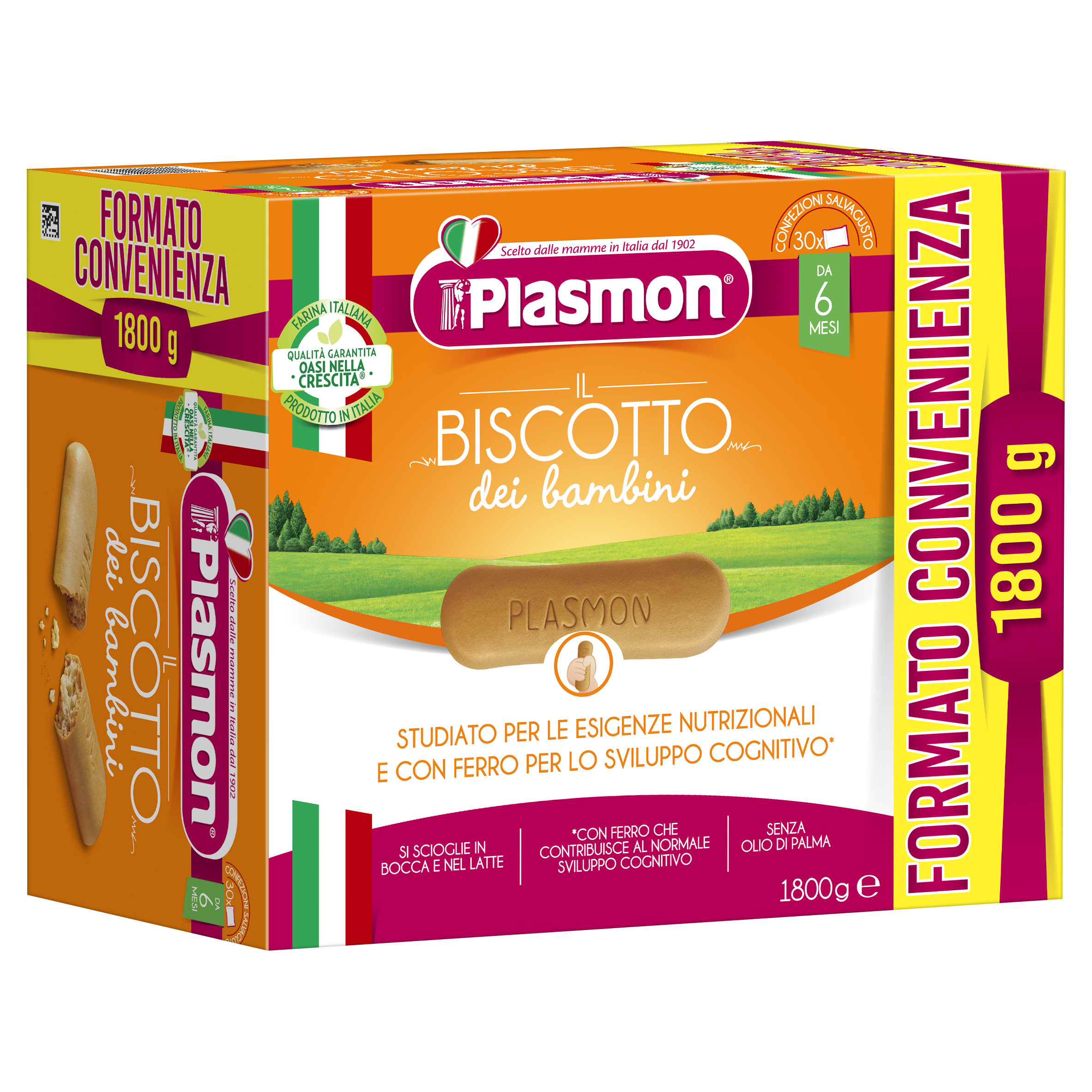 Plasmon - biscotto classico  - 1800g - Plasmon