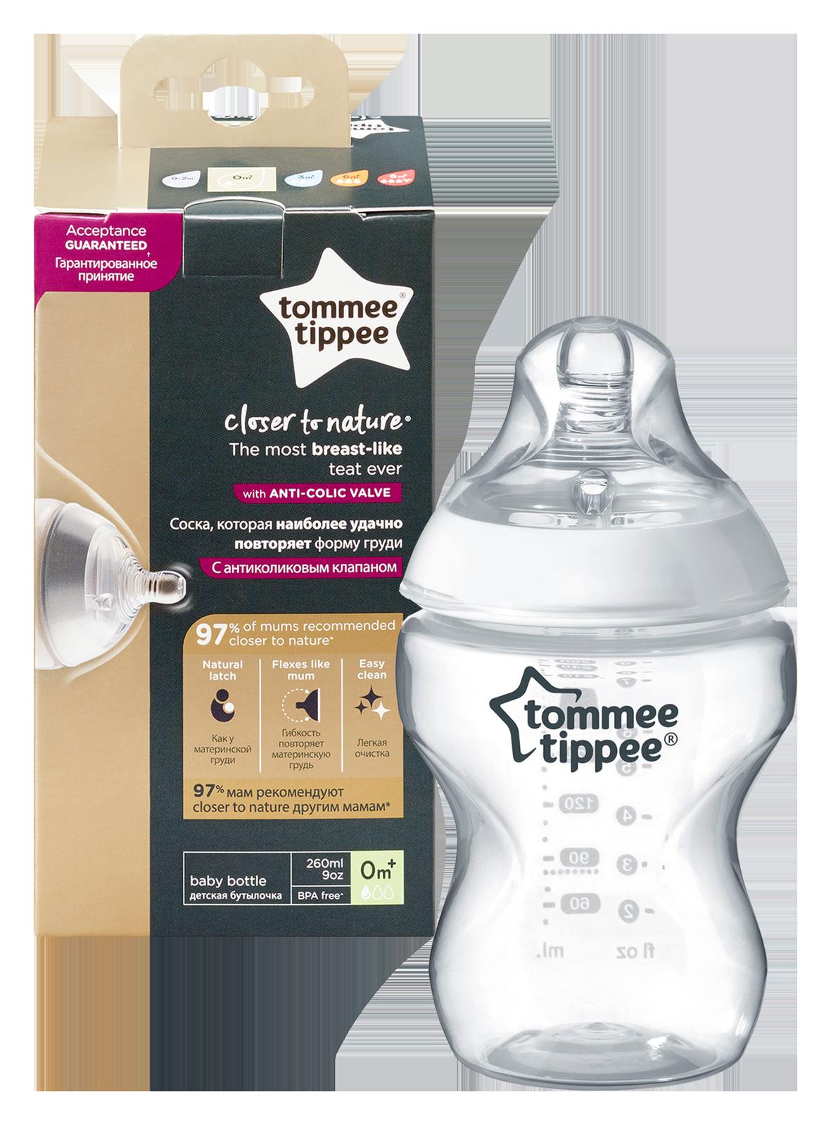 Tommee tippee biberon closer to nature, 260ml - TOMMEE TIPPEE