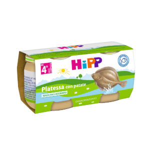 Hipp - omogeneizzato platessa con patate 2x80g - Hipp