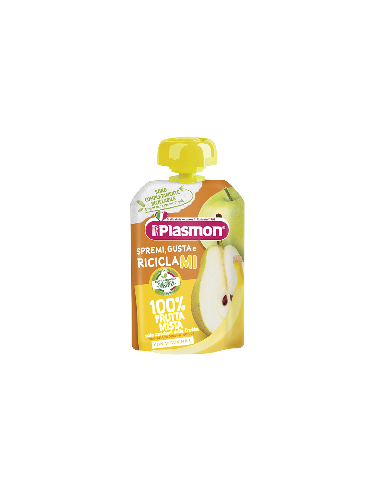 Plasmon - spremi e gusta frutta mista - 100g - PLASMON