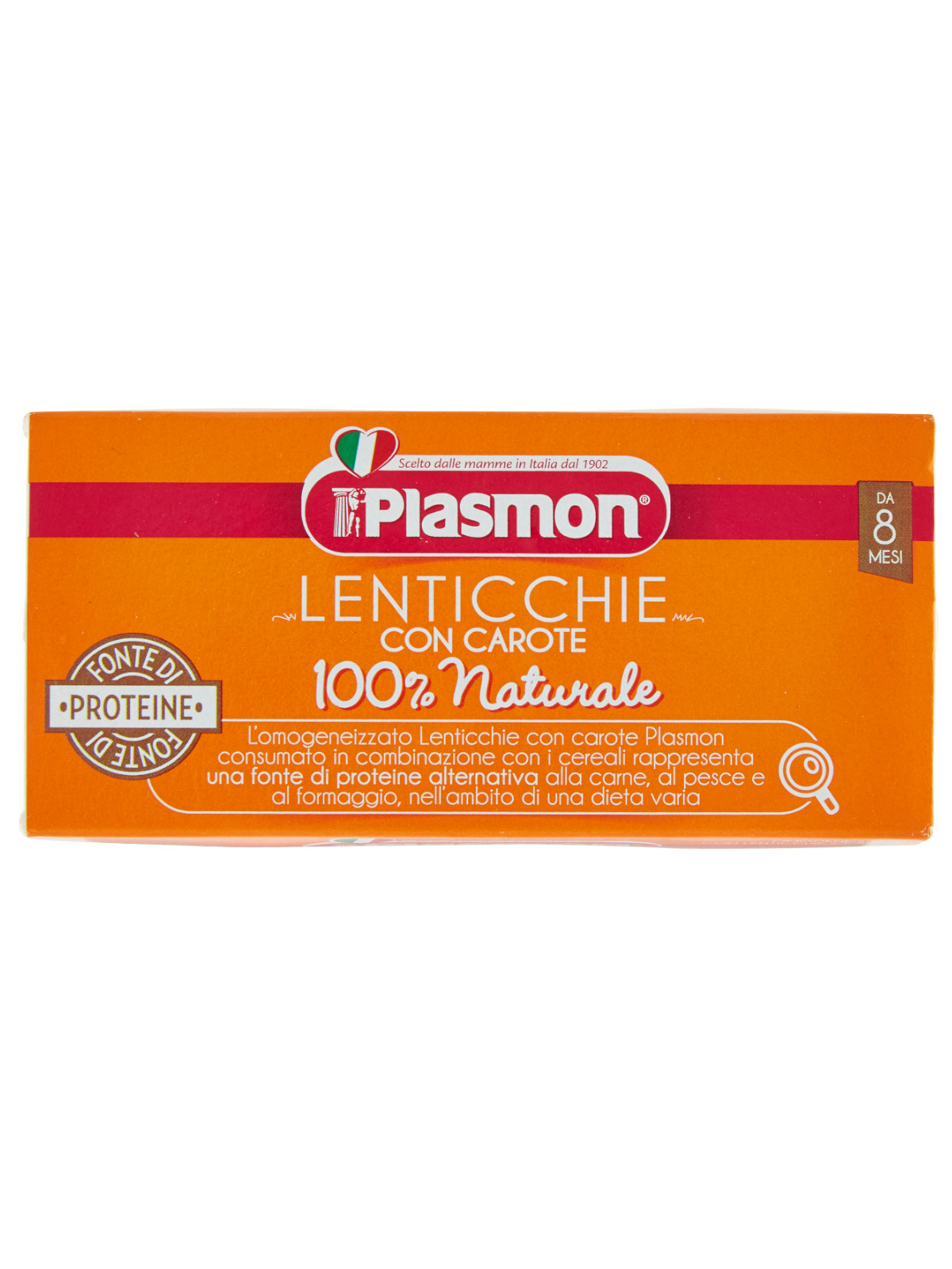 Plasmon - omogeneizzato lenticchie - 2x80g - PLASMON
