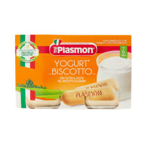 Plasmon - omogeneizzato yogurt biscotto - 2x120g - PLASMON