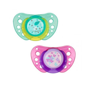 Succhietto air girl caucciù 12 mesi+ 2 pz - Chicco