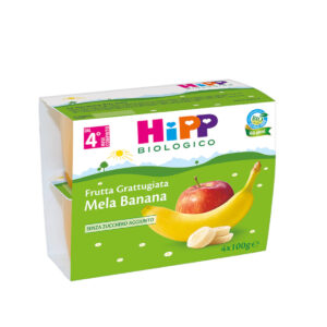 Frutta grattugiata mela e banana 4x100g - Hipp