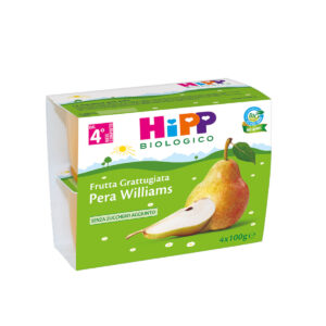 Frutta grattugiata pera williams 4x100g - Hipp
