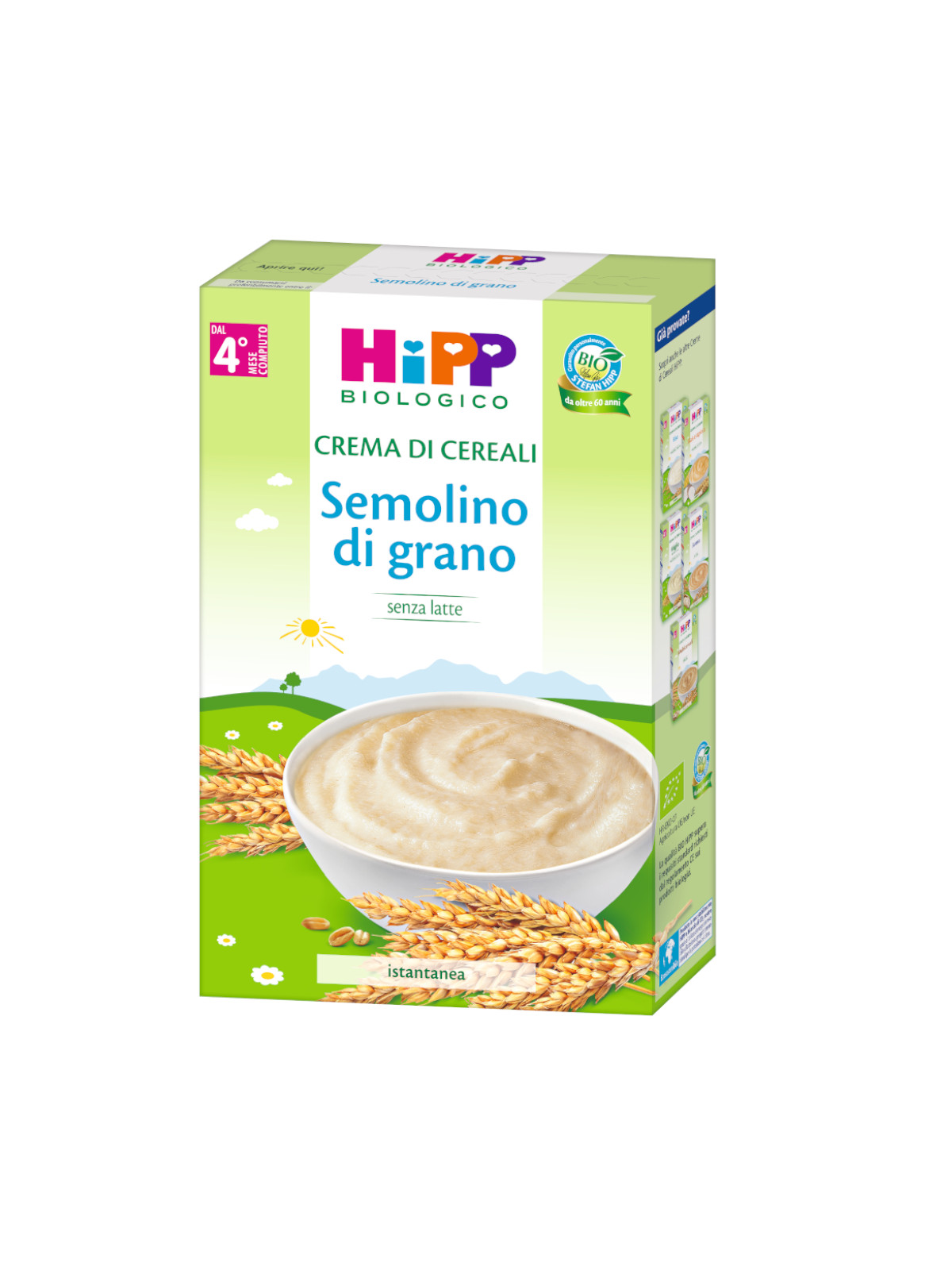 Crema di cereali semolino di grano 200g - Hipp