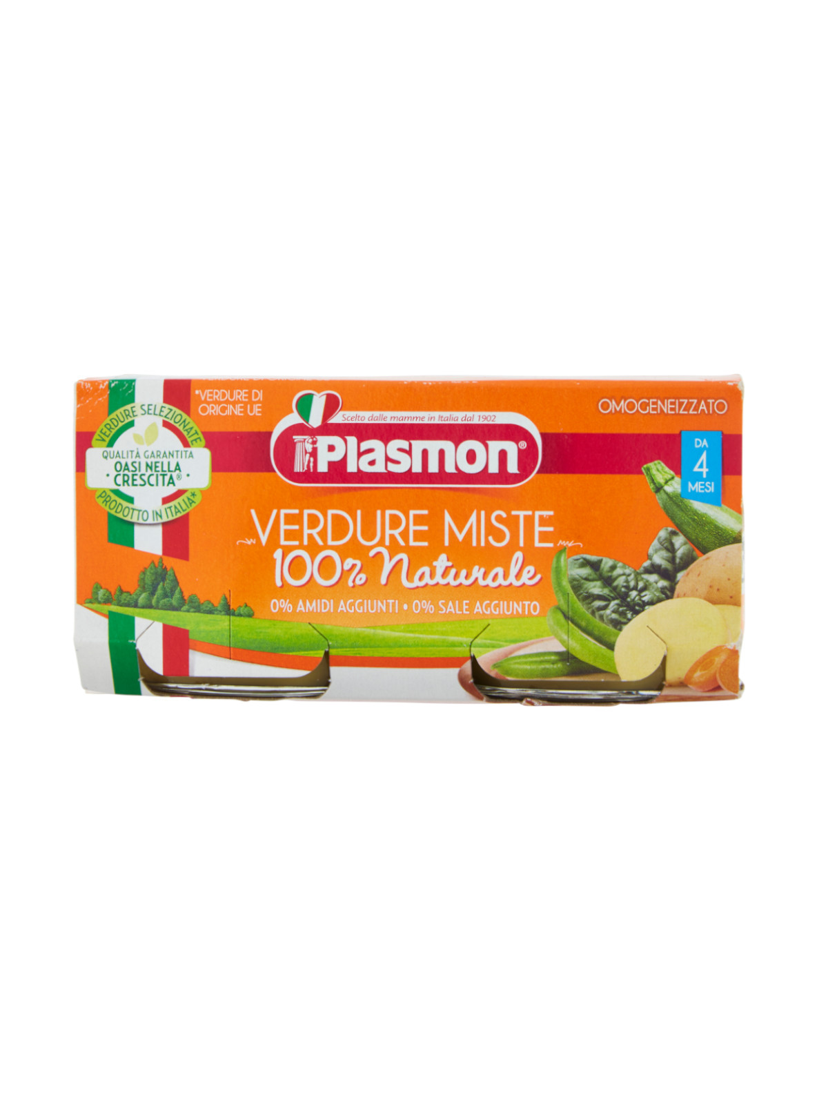 Plasmon - omogeneizzato verdure miste - 2x80g - PLASMON