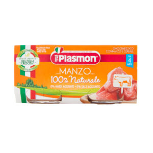 Plasmon - omo manzo - 2x80g - PLASMON