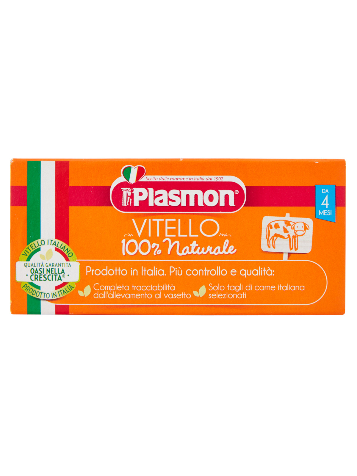 Plasmon - omogeneizzato vitello - 2x80g - PLASMON