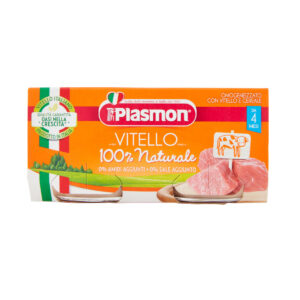 Plasmon - omogeneizzato vitello - 2x80g - PLASMON