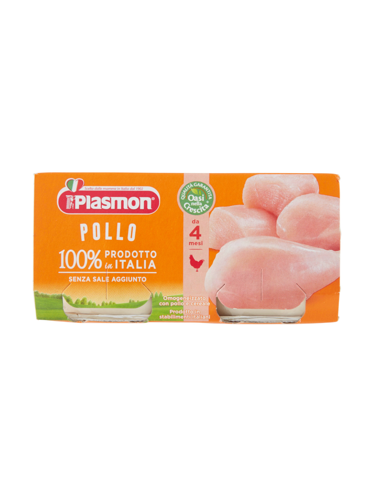 Plasmon - omo pollo - 2x80g - PLASMON