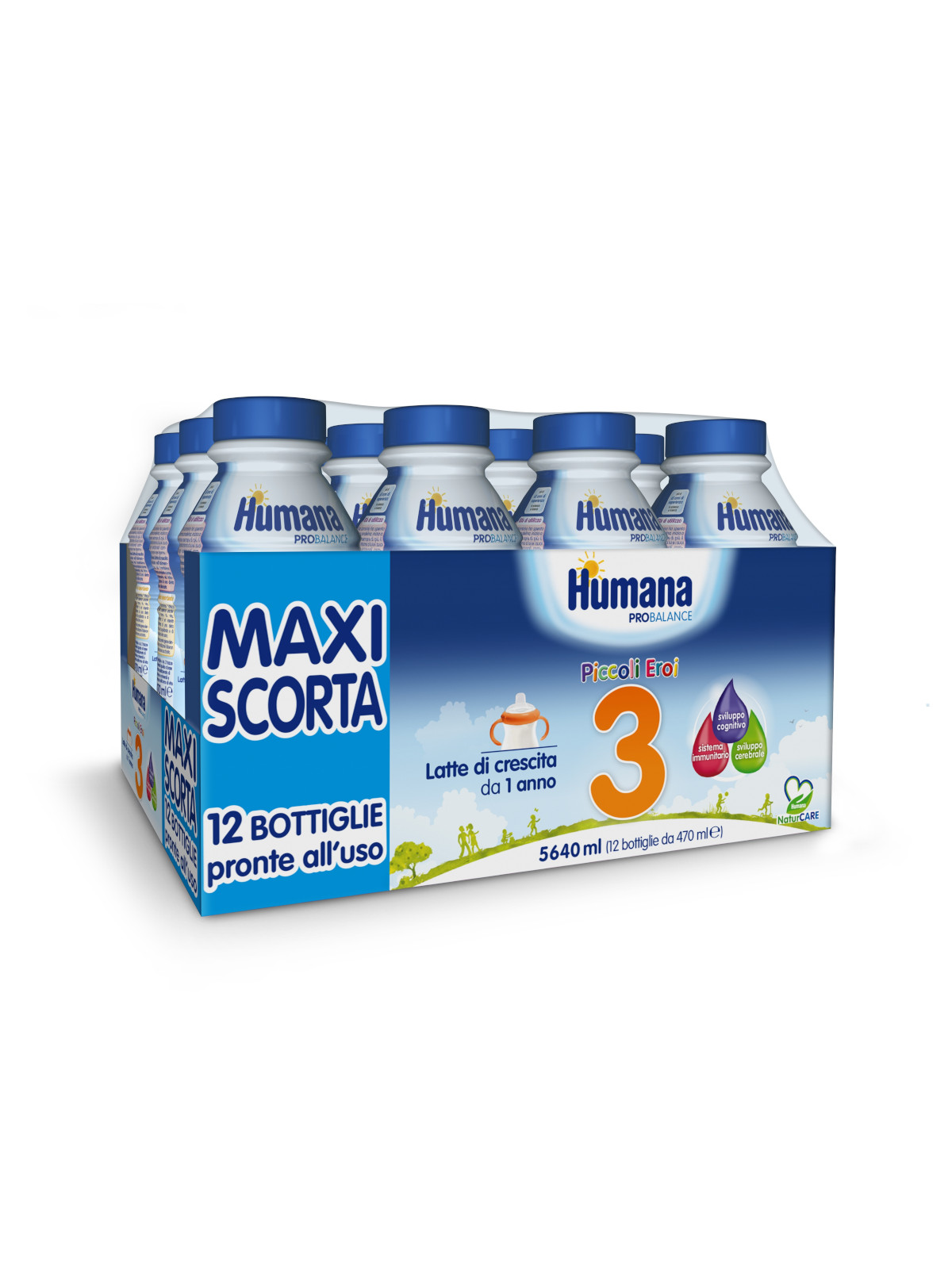 Humana 3 probalance liquido 12x470 ml - Humana