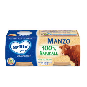 Mellin omogeneizzato manzo 2x80 gr - Mellin