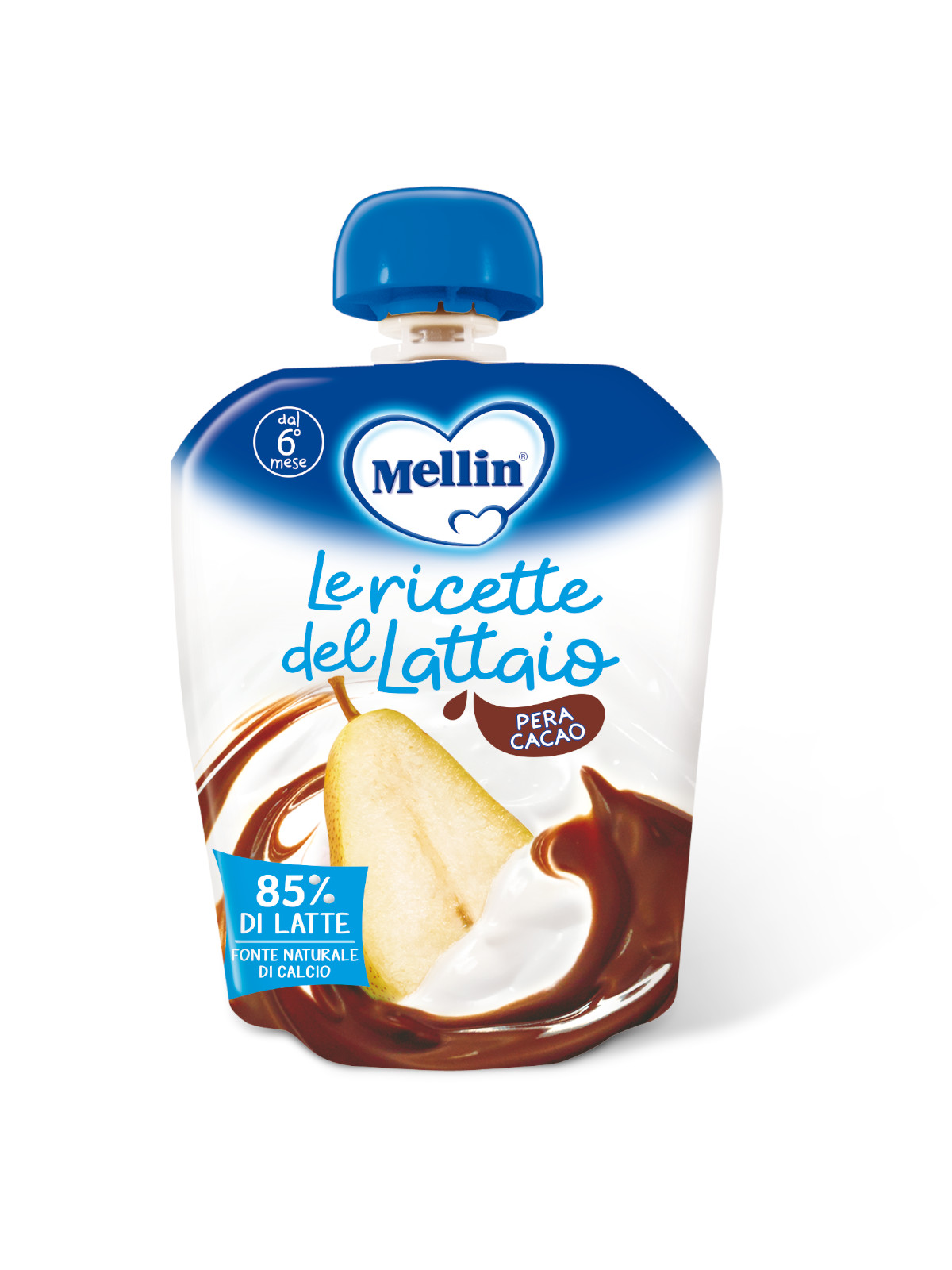 Mellin - pouch latte pera cacao 85 gr - Mellin