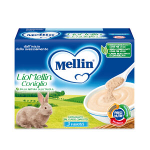 Mellin liofilizzato coniglio 3x10 gr - Mellin