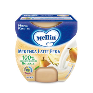 Mellin - merenda latte pera 2x100 gr - Mellin