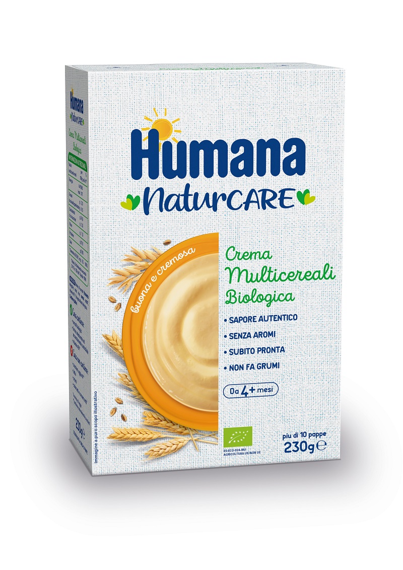Humana crema multicereali biologica 230 gr - Humana