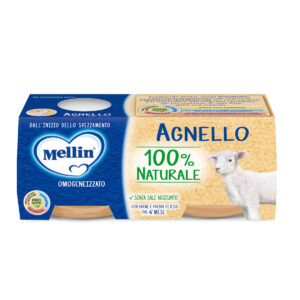 Mellin omogeneizzato agnello 2x80 gr - Mellin