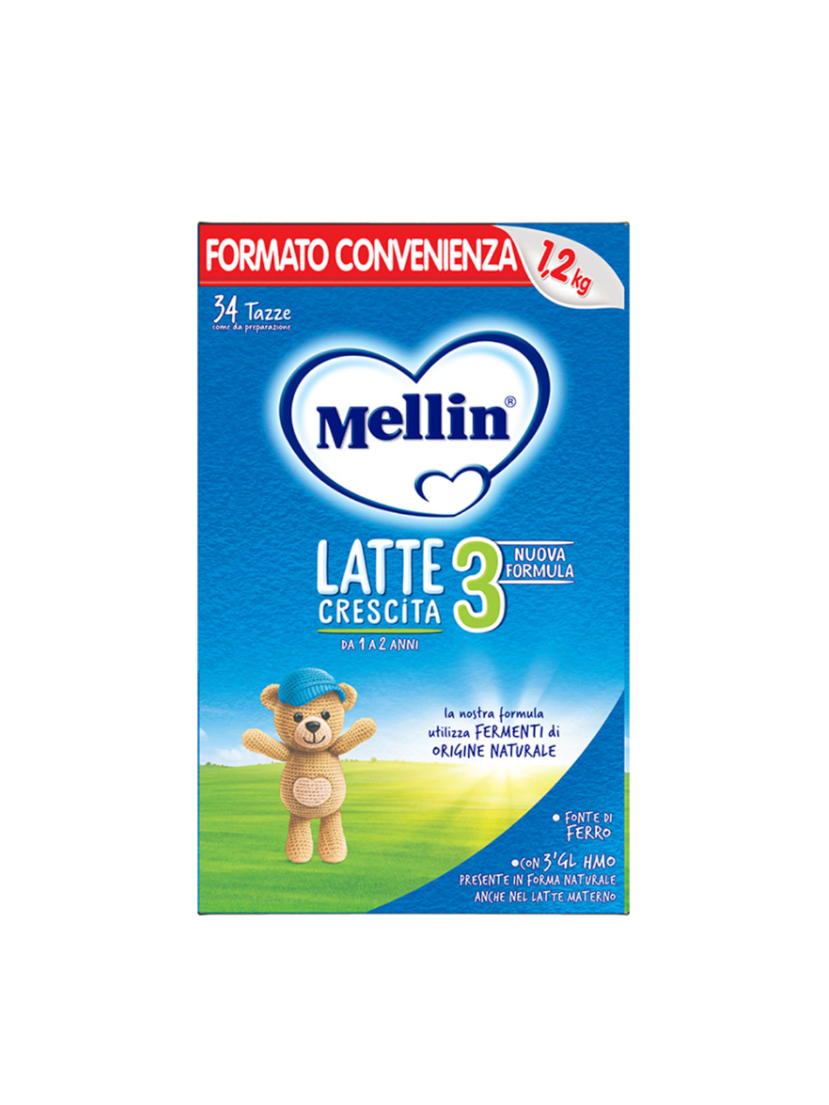 MELLIN - Latte mellin 3 1200 gr - Bimbostore