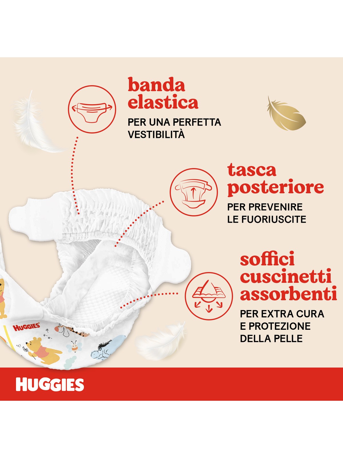 Huggies extra care bebè – pannolini taglia 2 (3-6 kg) – confezione da 40 pz - Huggies