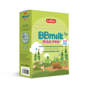Bbmilk riso pro 0-12 mesi 400 g - Buona