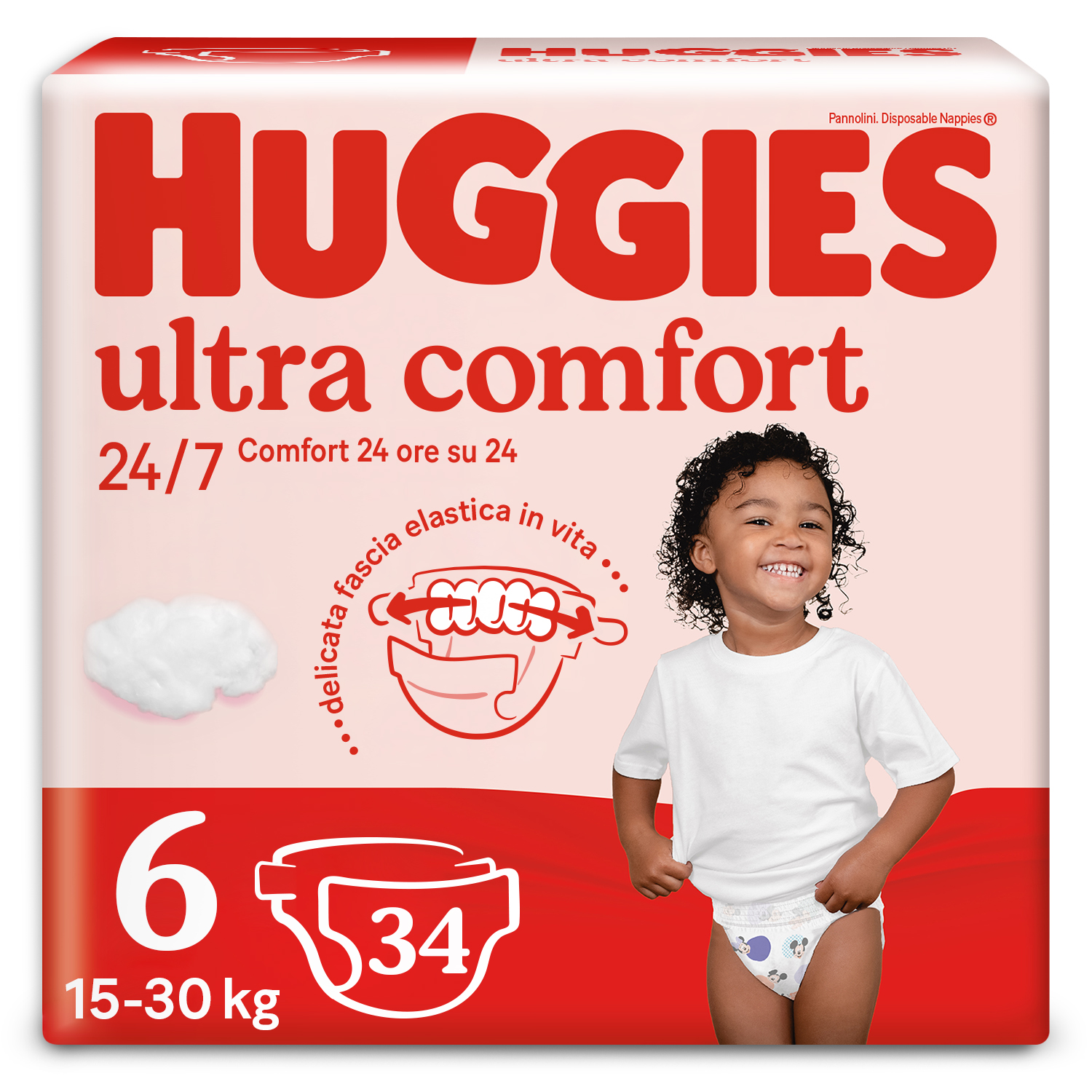 Ultra confort unisex  grande  t 6 34pz - Huggies