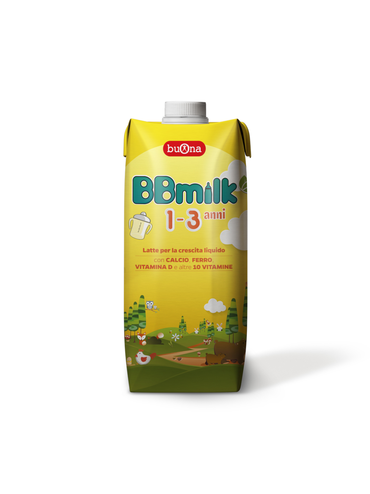 Bbmilk 1-3 anni liquido 500 ml - Buona