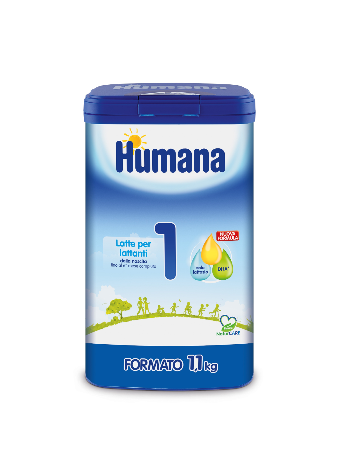 Humana latte 1 polvere 1100 gr - Humana