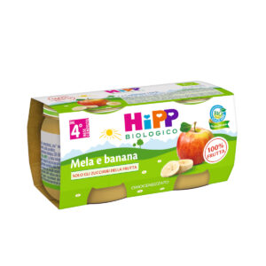 Omogeneizzato mela e banana 100% 2x80 g - Hipp