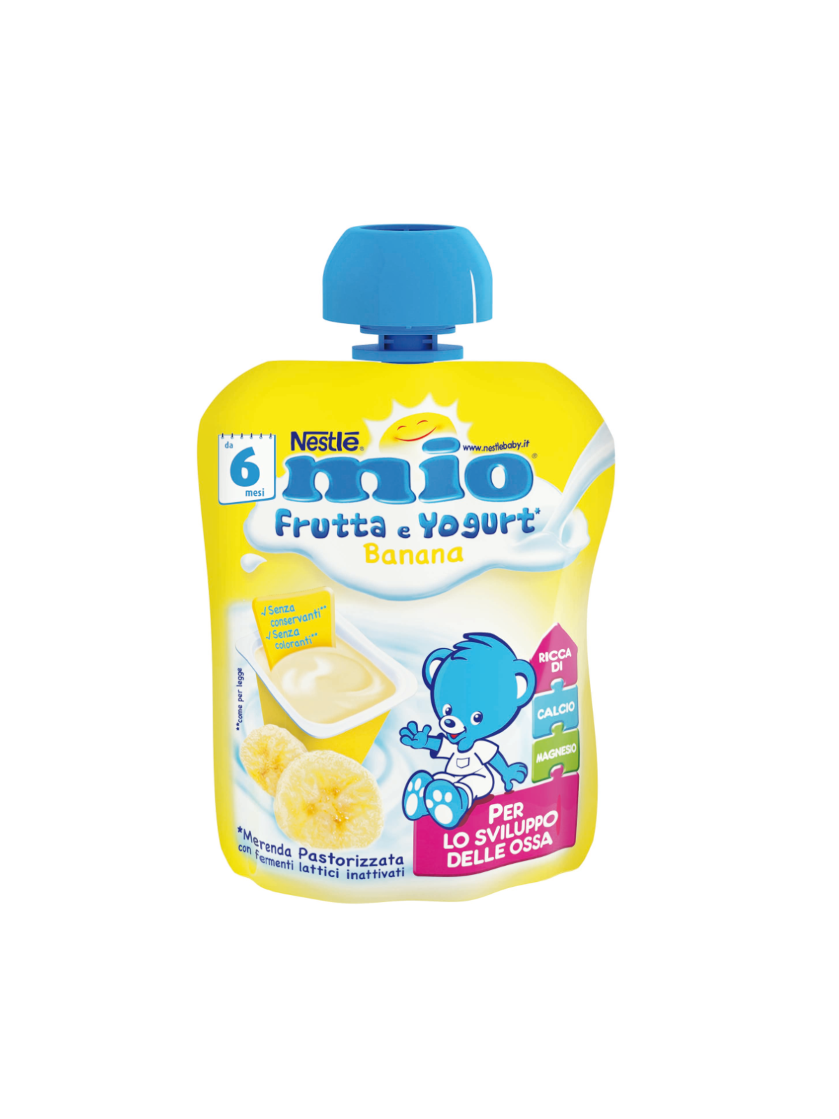 Nestle' - mio pouch yogurt banana 90 gr - Nestlé