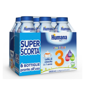 Humana latte 3 liquido 6x470 ml - Humana